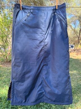 Long Navy Skhoop Skirt insulated, XL